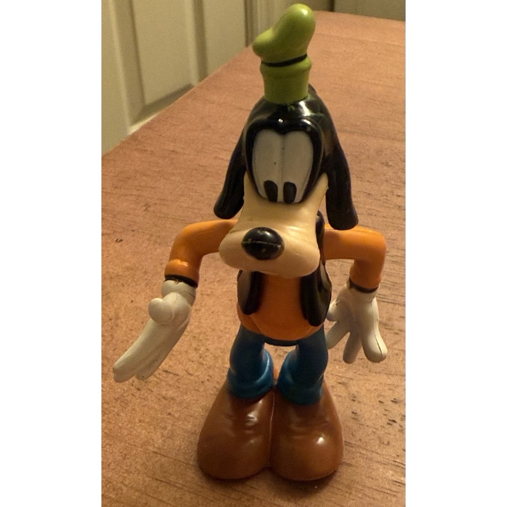 Disney Goofy Playset Figure Arms‎ Move and Bends at Waist 4"